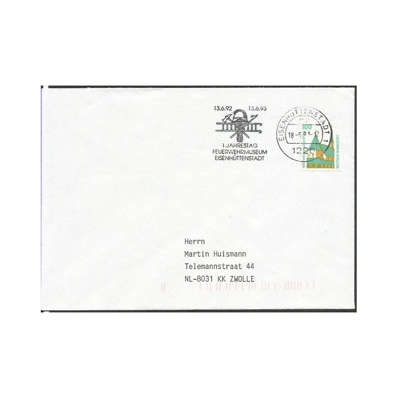 Niemcy 1993, Straż pożarna. Eisenhuttenstadt