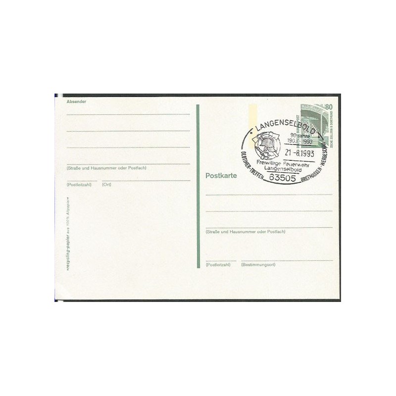 Niemcy 1993, Straż pożarna. Langenselbold