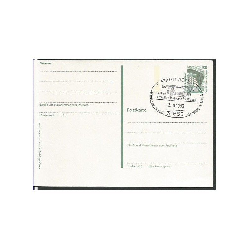 Niemcy 1993, Straż pożarna. Stadthagen