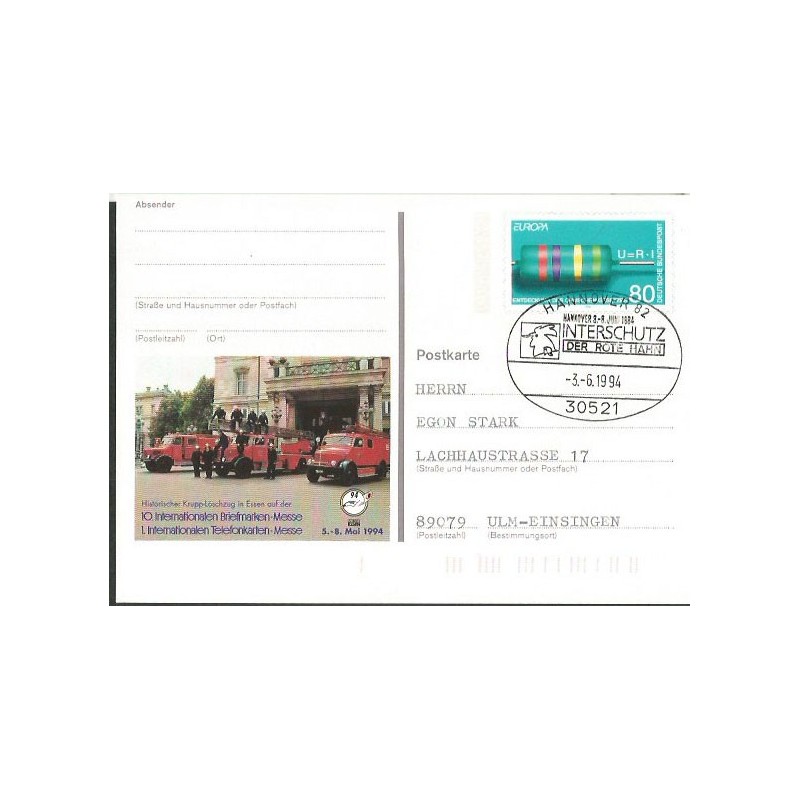 Niemcy 1994, Straż pożarna. Hanower