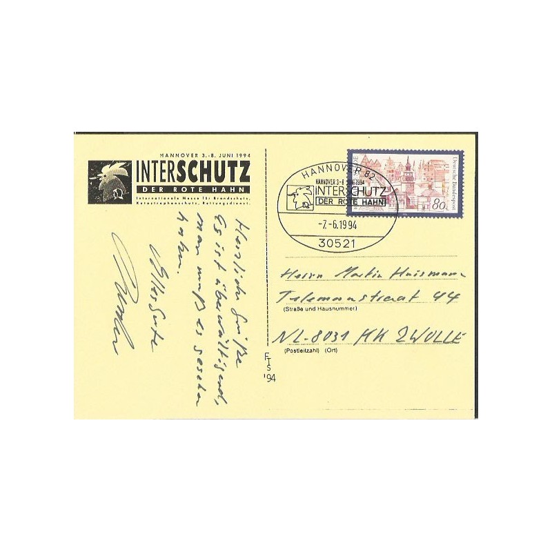 Niemcy 1994, Straż pożarna. Hanower