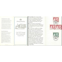 Szwecja 1976, Karnet z 4 znaczkami, CZ. SŁANIA