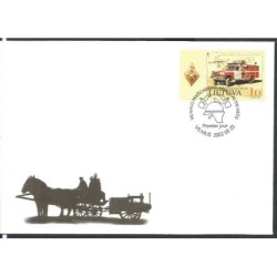 Litwa 2002, Straż pożarna. FDC