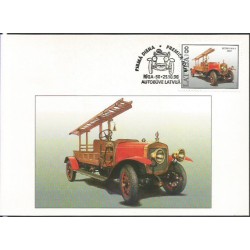 Łotwa 1996, Straż pożarna. Karta maksimum