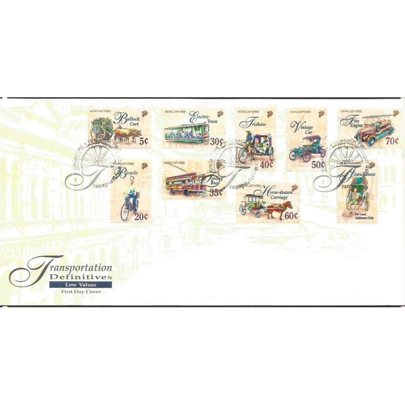 Singapur 1997, Straż pożarna. FDC