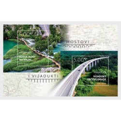 Chorwacja 2021, Mosty, mapa **