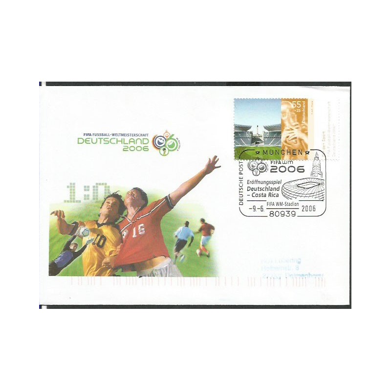 Niemcy 2006, Piłka nożna, MŚ, mecz Niemcy Kostaryka. Monachium