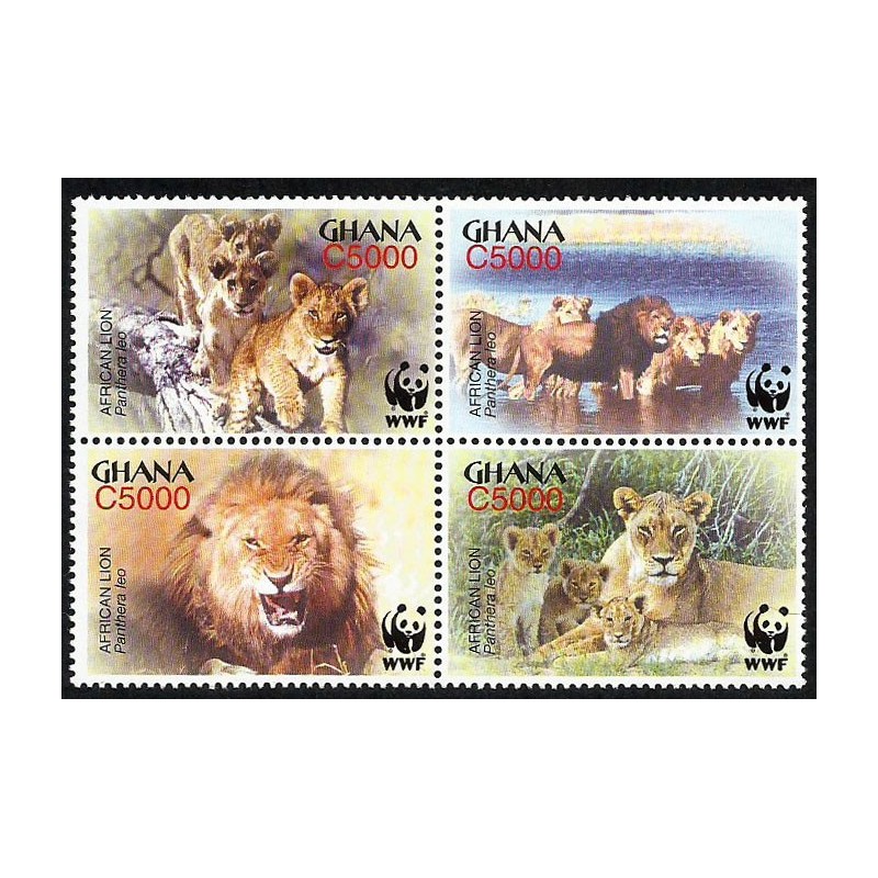 Ghana 2004, WWF: lew, lwy **