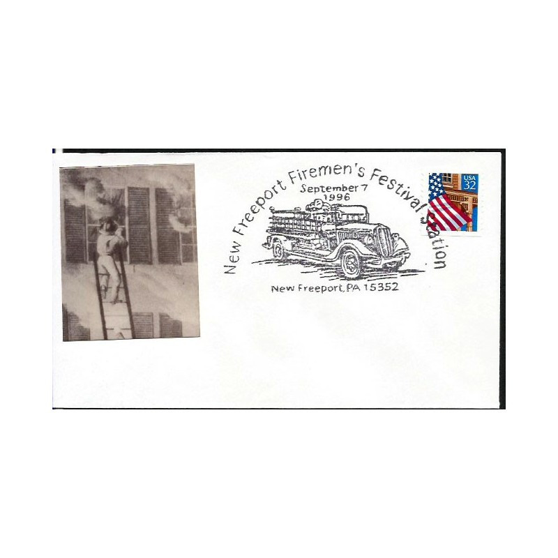 USA 1996, Straż pożarna. New Freeport