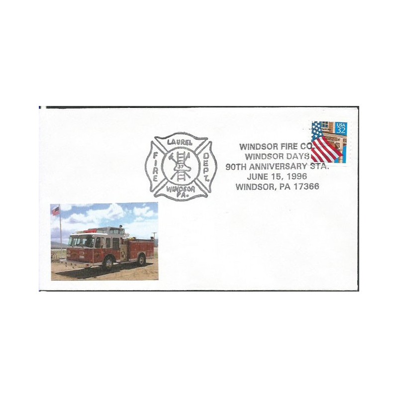 USA 1996, Straż pożarna. Windsor