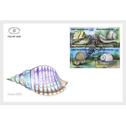 Bośnia 2025, Fauna: ślimaki. FDC