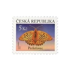 Czechy 2023, Owady: motyl dostojka **