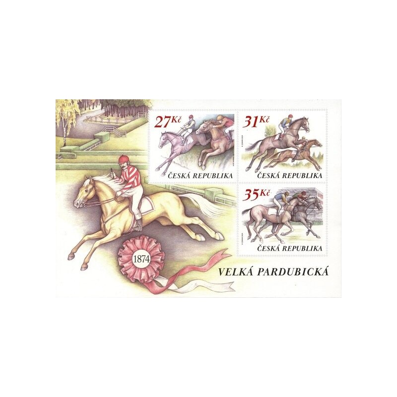 Czechy 2024, Konie, wyścigi, Wielka Pardubicka **