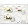 Malta 1992, Kolej, lokomotywy. FDC