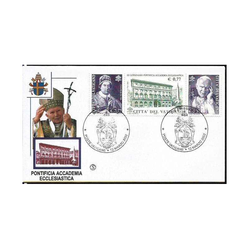 Watykan 2002, Papież Jan Paweł II, Cz. Słania. FDC
