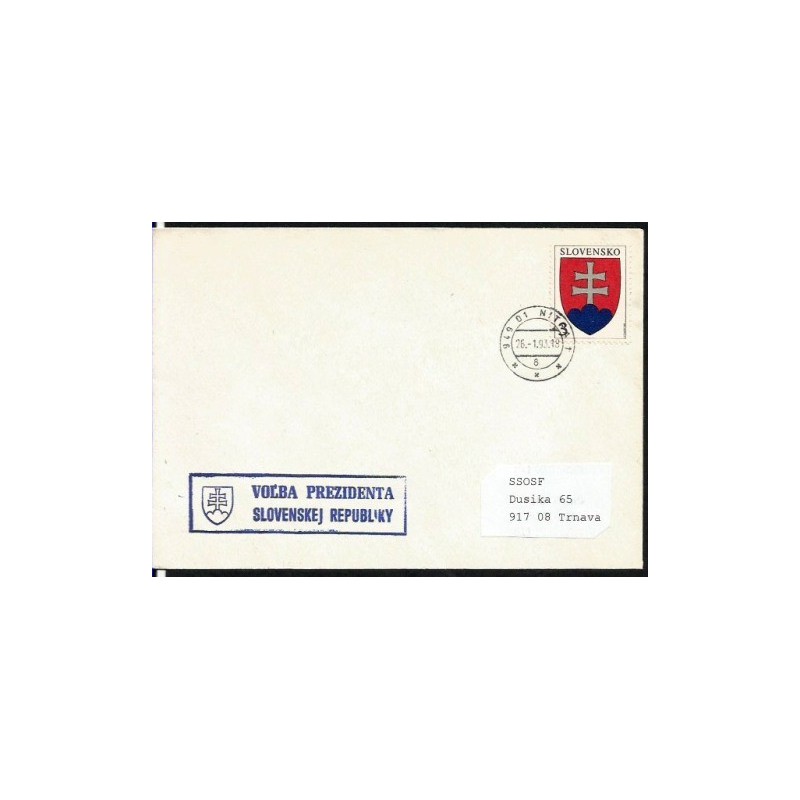 Słowacja 1993, Wybory prezydenckie. Koperta