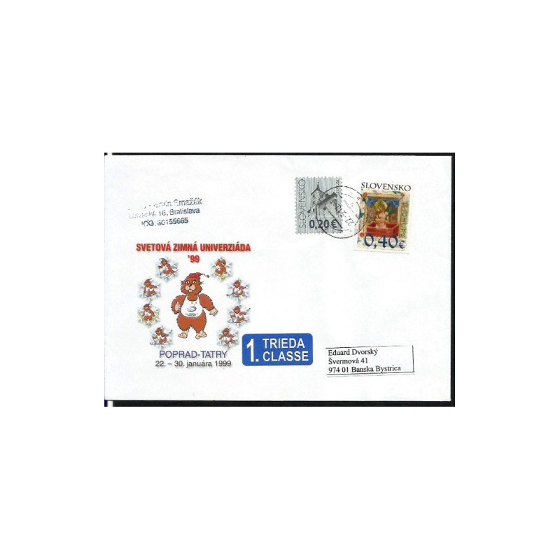 Słowacja 1999, Zimowa uniwersjada. Koperta