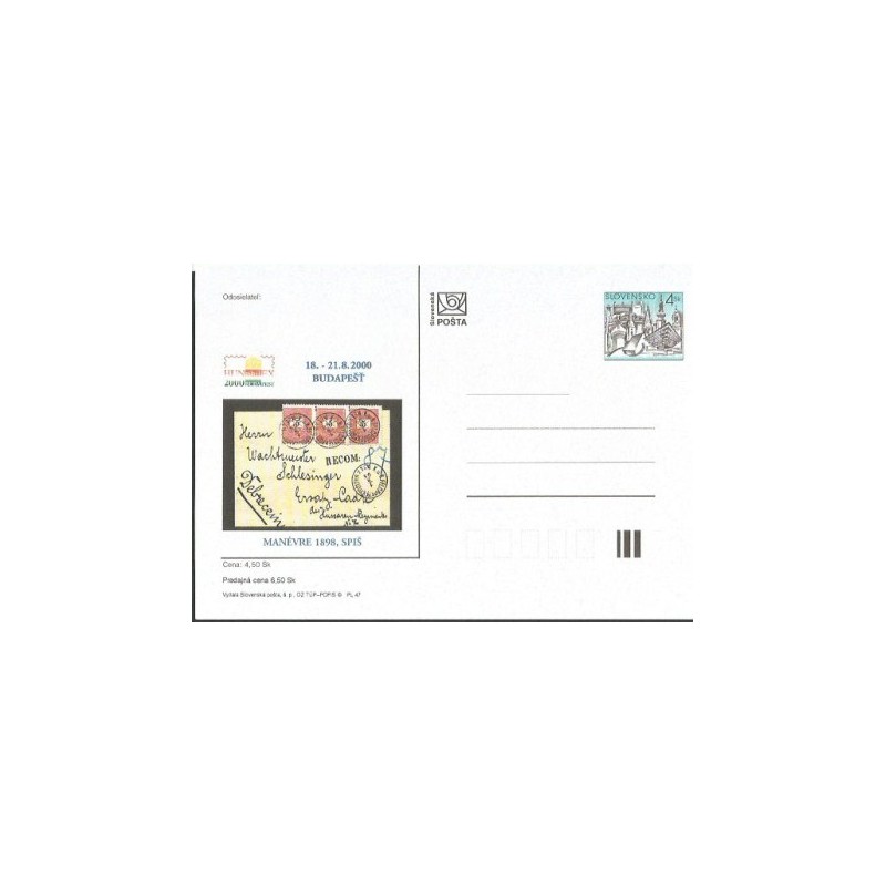 Słowacja 2000, WF Hunphilex. Cp