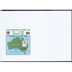 Słowacja 2000, WF Olymphilex Sydney, olimpiada. Koperta