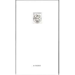 Słowacja 2001, Muzeum Poczty, trąbka. Czarnodruk