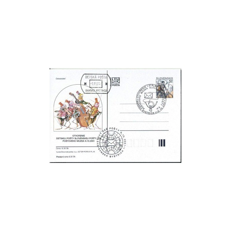 Słowacja 2001, Muzeum Poczty. Bańska Bystrzyca