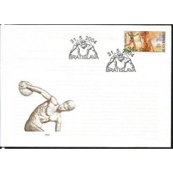 Słowacja 2004, Olimpiada Ateny. FDC