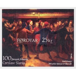 Wyspy Owcze 2003, Czesław Słania. Setny znaczek **
