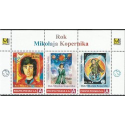2023 Personalizowany, Mikołaj Kopernik, astronomia, Wrocław, Muzeum Poczty. Pasek **