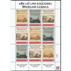 2024 Personalizowany, Kolej, Wrocław, Legnica. Arkusz **