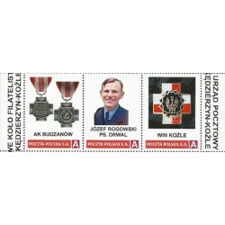 2024 Personalizowany, Kędzierzyn-Koźle, żołnierze wyklęci, WIN, AK. Pasek **