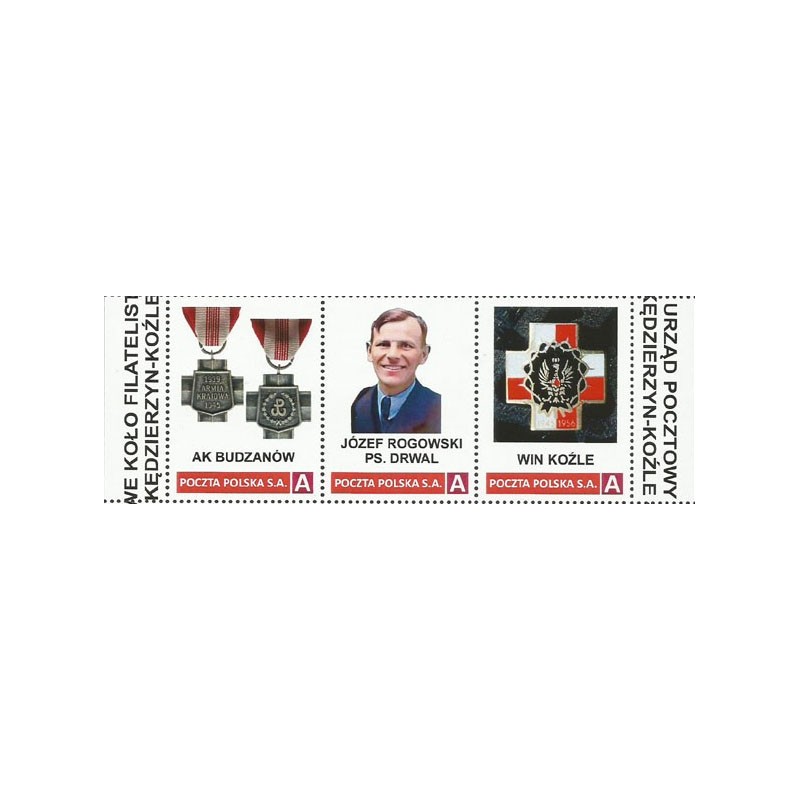 2024 Personalizowany, Kędzierzyn-Koźle, żołnierze wyklęci, WIN, AK. Pasek **