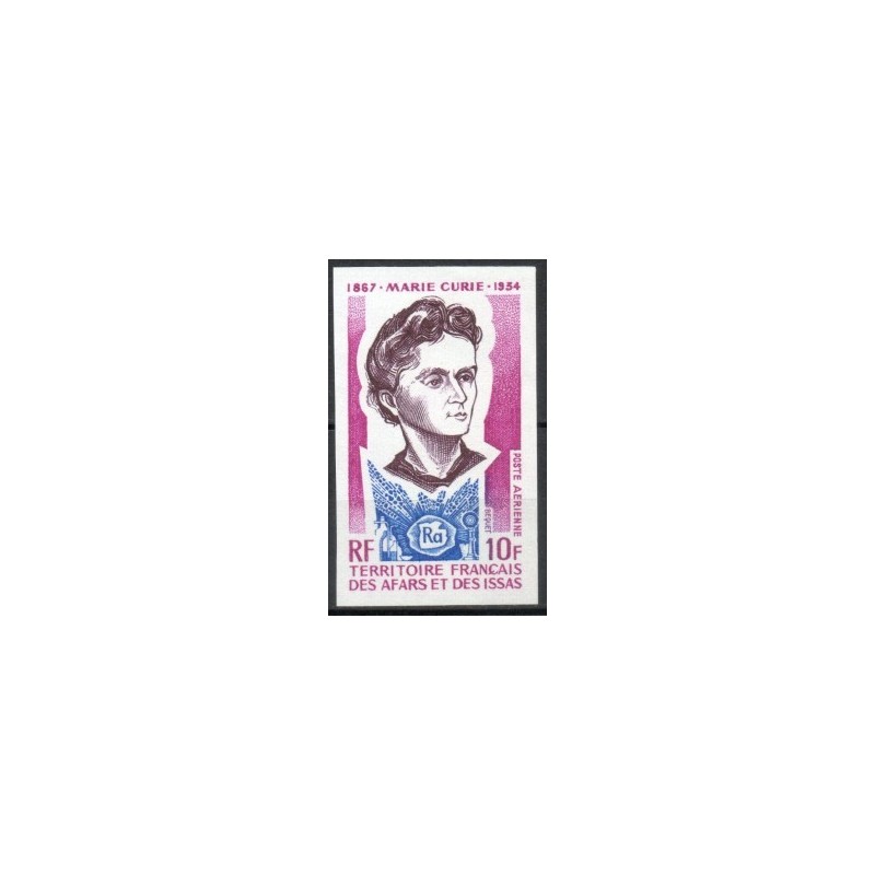 Afars et Issas 1974, Maria Curie, Nobel, rad. Cięty **