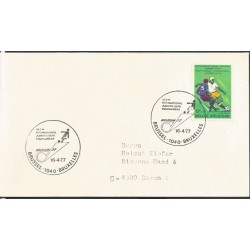 Belgia 1977, Piłka nożna, turniej UEFA. FDC