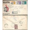 Malezja 1964, Eleanor Roosevelt. FDC polecone