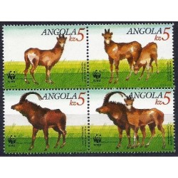 Angola 1990, WWF: antylopa sobolowa **
