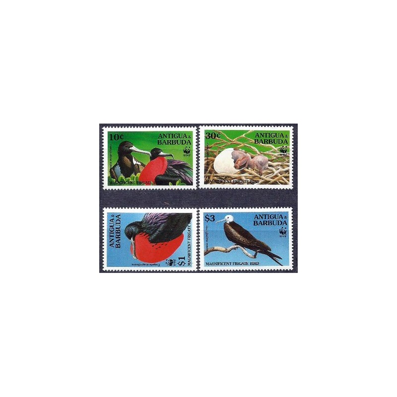 Antigua i Barbuda 1994, WWF: ptak fregata **