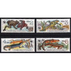 Czechosłowacja 1989, WWF: gady i płazy **