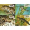 Czechosłowacja 1989, WWF: gady i płazy. Karty maksimum
