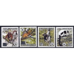 Madagaskar 1988, WWF: lemury **