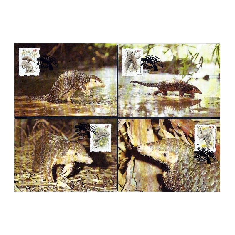 Makau 1995, WWF: łuskowiec. Karty maksimum