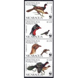 Nikaragua 1994, WWF: ptak guan **