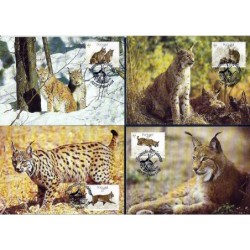 Portugalia 1988, WWF: ryś. Karty maksimum