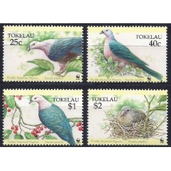 Tokelau 1995, WWF: ptak gołąb **