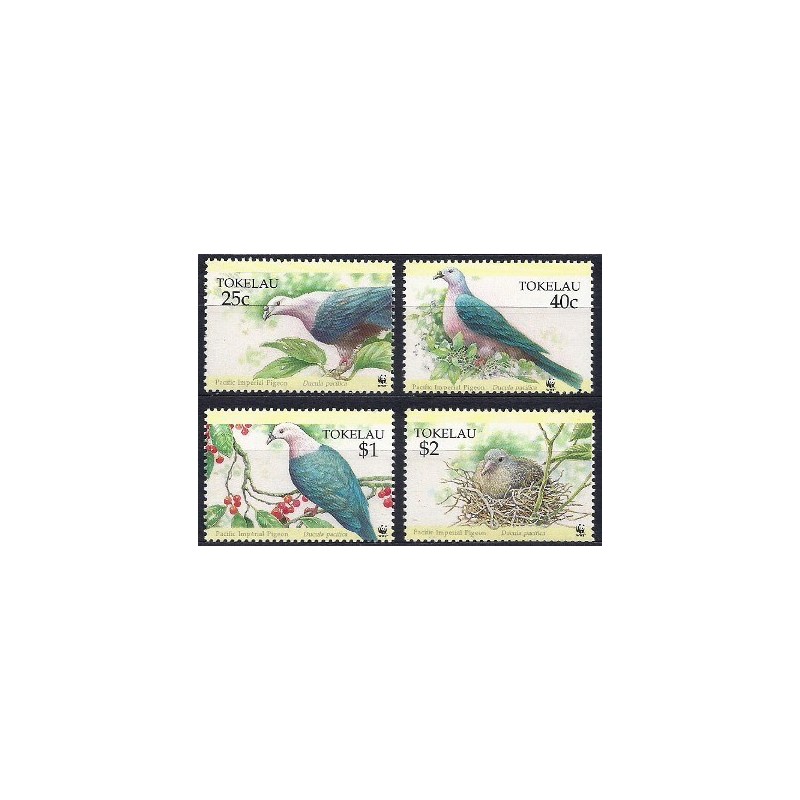 Tokelau 1995, WWF: ptak gołąb **