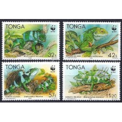 Tonga 1990, WWF: iguana **