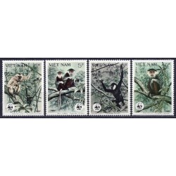 Wietnam 1987, WWF: małpa gibbonie **