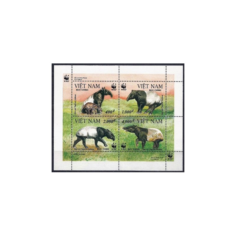 Wietnam 1995, WWF: tapir **