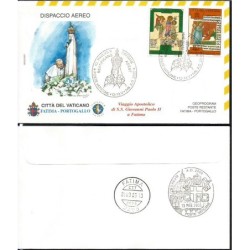 Watykan 2000, Papież Jan Paweł II, Fatima, Portugalia. Lot