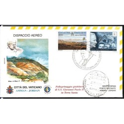 Watykan 2000, Papież Jan Paweł II, Jordania. Lot