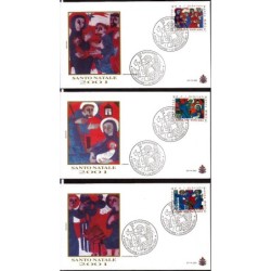 Watykan 2001, Boże Narodzenie. FDC